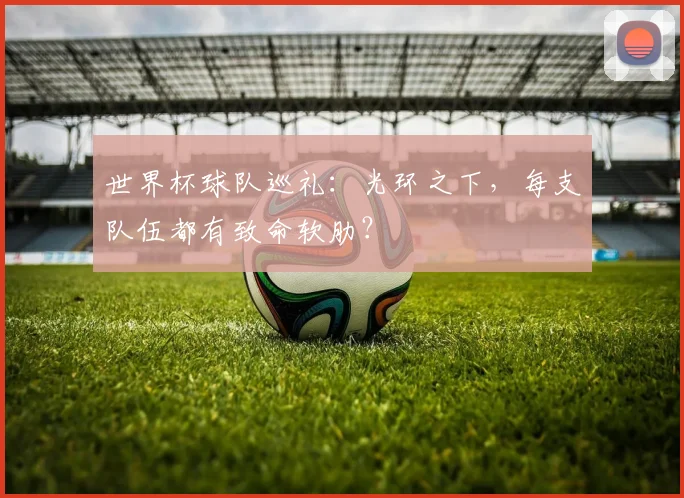 世界杯球队巡礼：光环之下，每支队伍都有致命软肋？