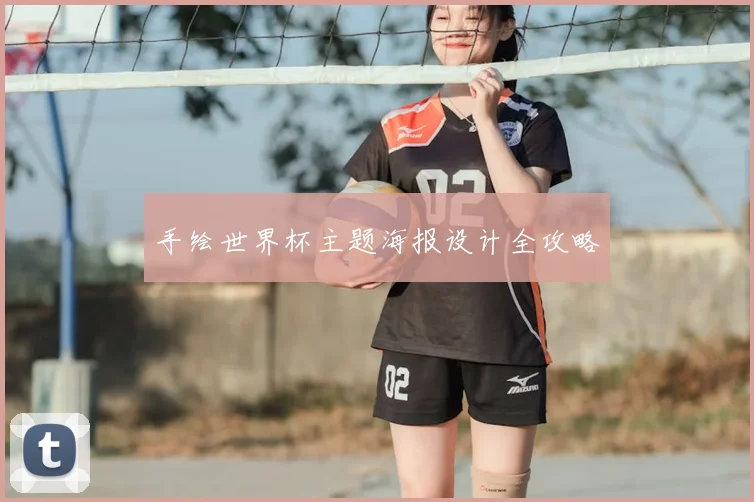手绘世界杯主题海报设计全攻略